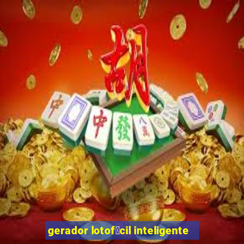 gerador lotof谩cil inteligente